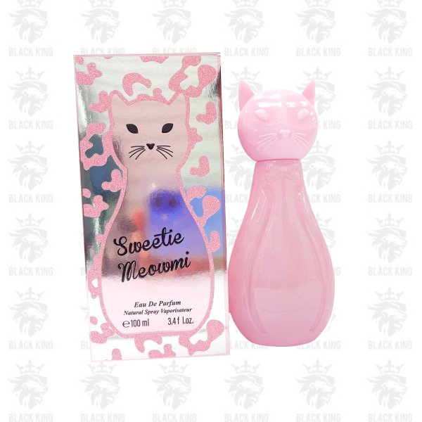 Perfume Sweetie Meowmi de 100 ml con su caja