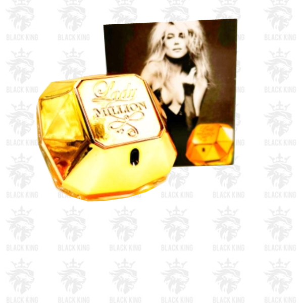 Perfume Lady Milion de 100 ml con su caja