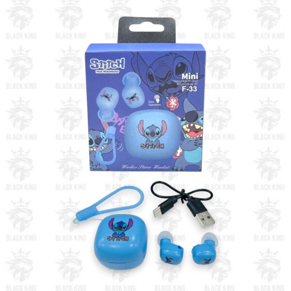 Mini auricular bluetooth Stitch / F-33