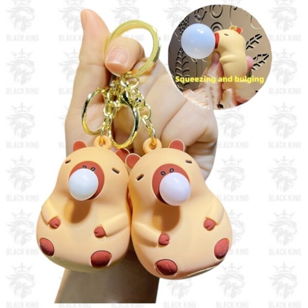 Llavero Capybara con moco inflable / HZ-48031