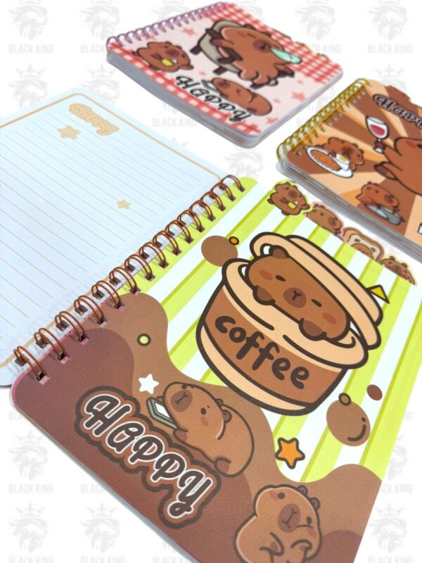 Cuaderno rayado Capybara 16x21cm / PP-48