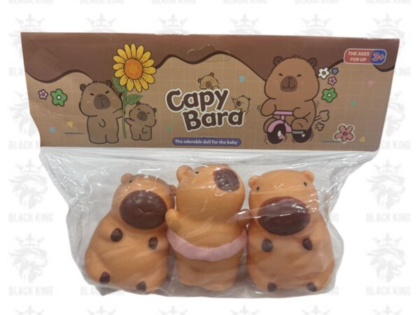 Chifle Capybara 3 unidades / 356-3A