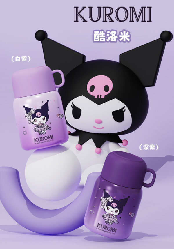 Vaso termico Kuromi Sanrio 500ml / KU3132 - Imagen 4