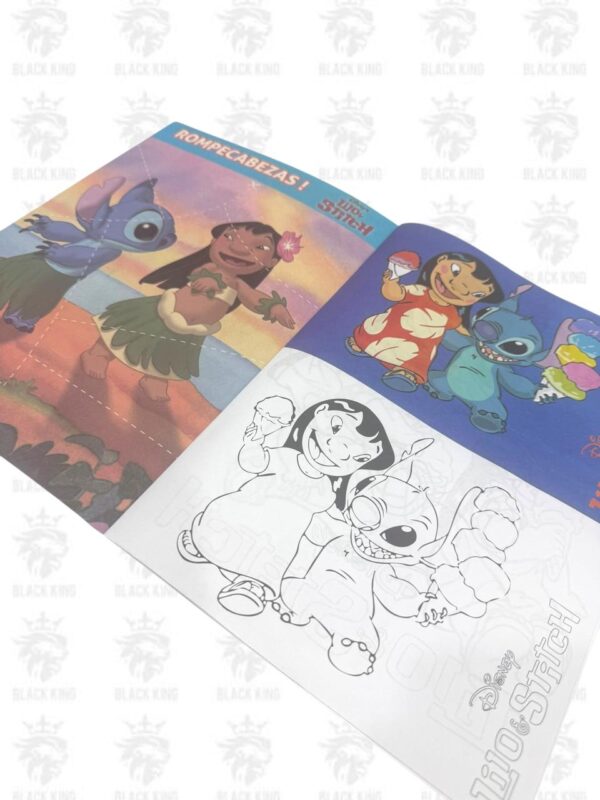 Cuaderno para pintar Stitch / YQ-0493 - Imagen 3