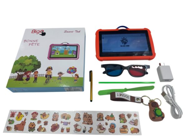 Tablet 7" infantil H7 con sticker y llavero Capybara / A-585013