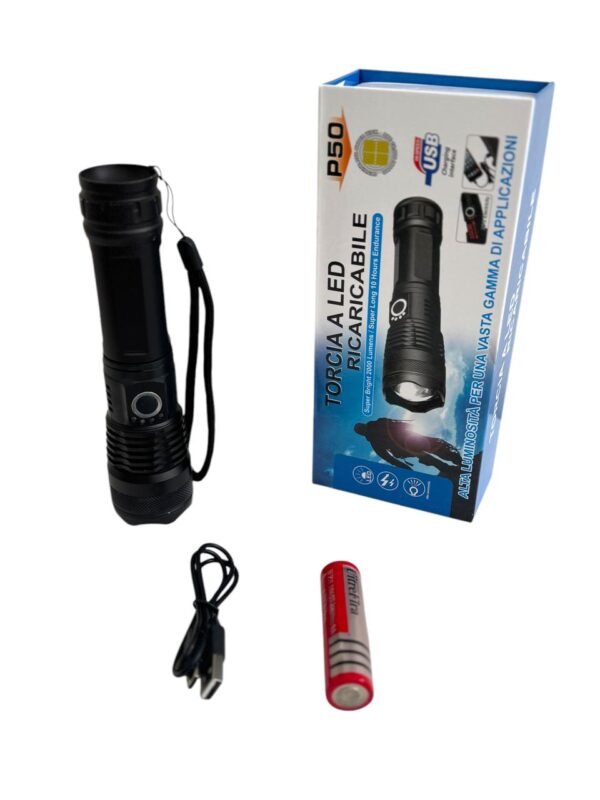 Linterna P50 recargable / A-4777-8