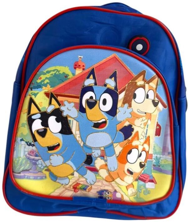 Mochila 10" personajes 2 cierres / AJ-101 - Imagen 4