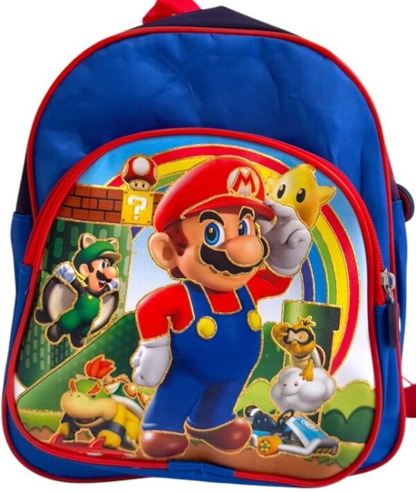 Mochila 10" personajes 2 cierres / AJ-101 - Imagen 7