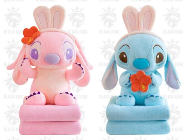 Peluche Stitch 60cm con manta / VM-5411