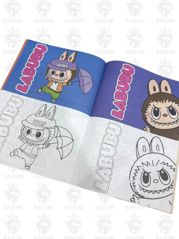 Libro para pintar Labubu / QPL-502 - Imagen 2