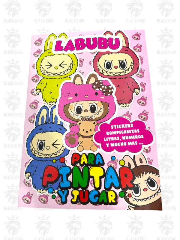 Libro para pintar Labubu / QPL-502