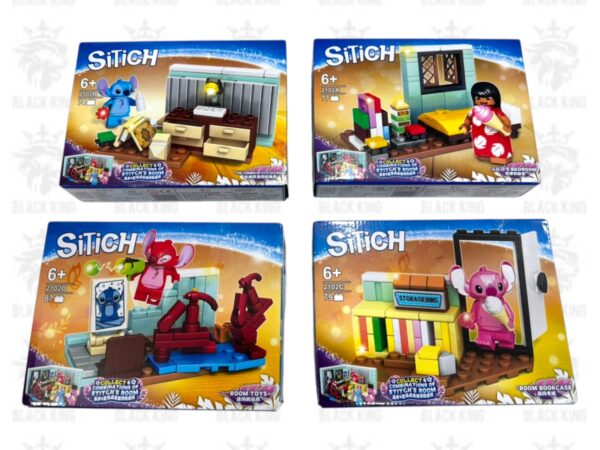 Combo lego Stitch 4 cajas / MQLA-63