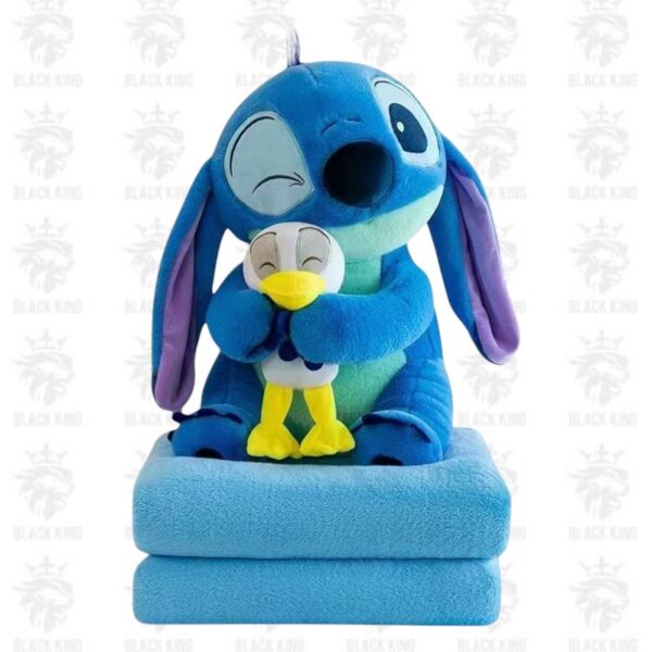 Peluche Stitch 50cm con manta / VM-5410 - Imagen 2