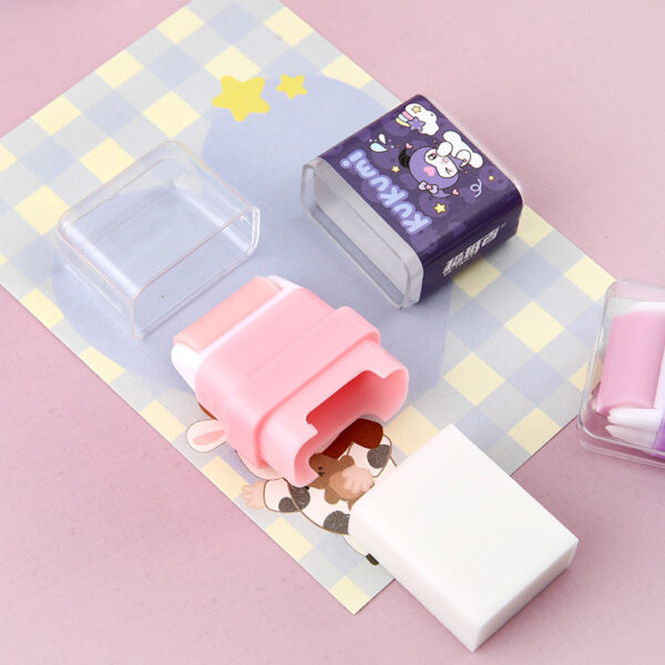 Goma de borrar con rodillo Kuromi Sanrio / ER6028 - Imagen 3