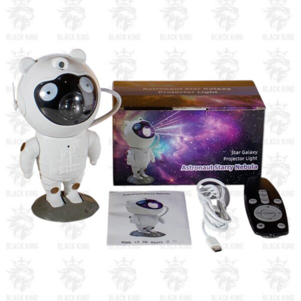Proyector astronauta 16cm alto / LED-83037