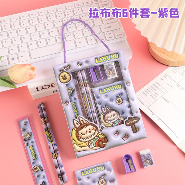 Set escolar Labubu / LB-2018 - Imagen 3