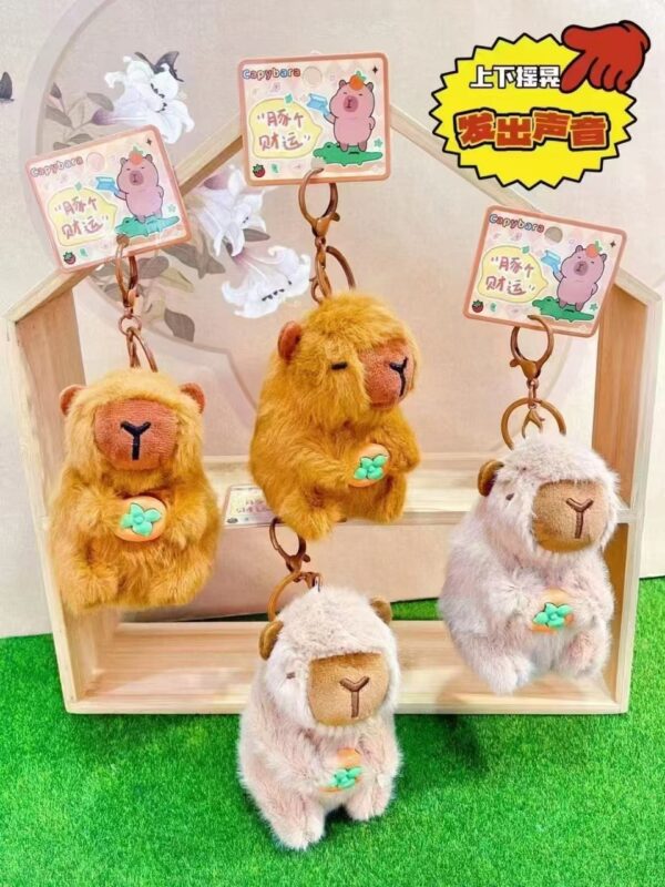 Llavero Capybara con sonido / LS-4920 - Imagen 2