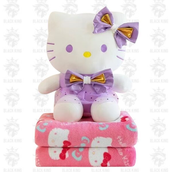 Peluche Kitty 43cm con manta / VM-5409 - Imagen 2