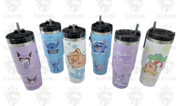 Vaso termico 1L personajes sin manija / C-1006