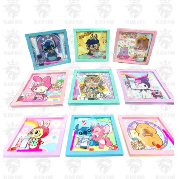 Cuadro Personajes colorear con diamantes 20x20 / ZC-108-56 - Imagen 2