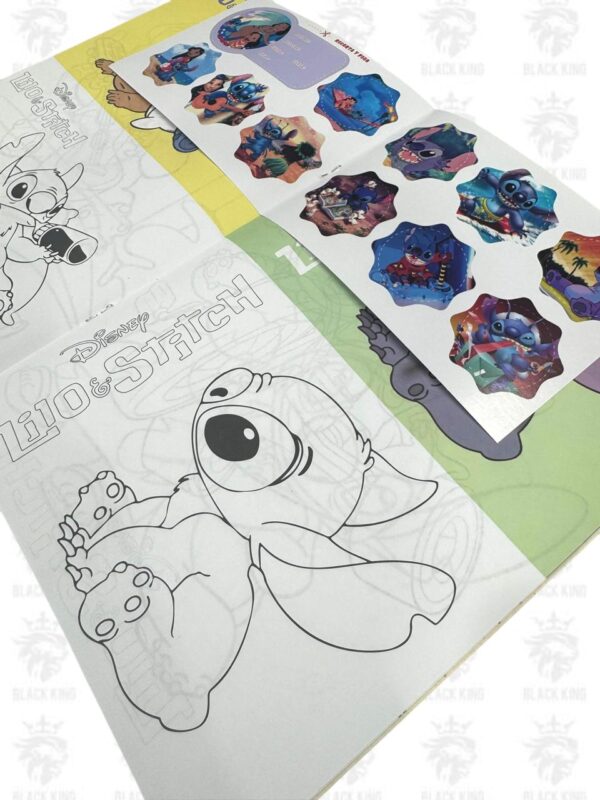 Cuaderno para pintar Stitch / YQ-0493 - Imagen 2
