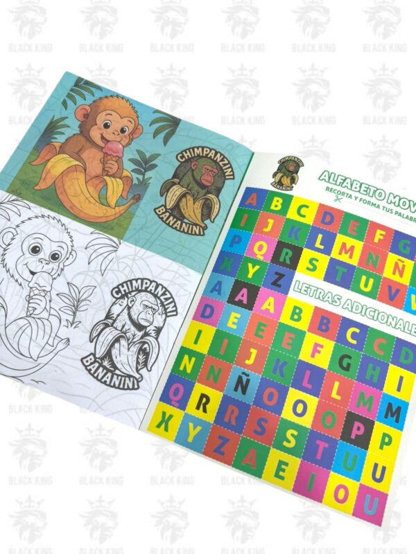 Cuaderno para pintar Tralaler Tralala / YQ-0494 - Imagen 3