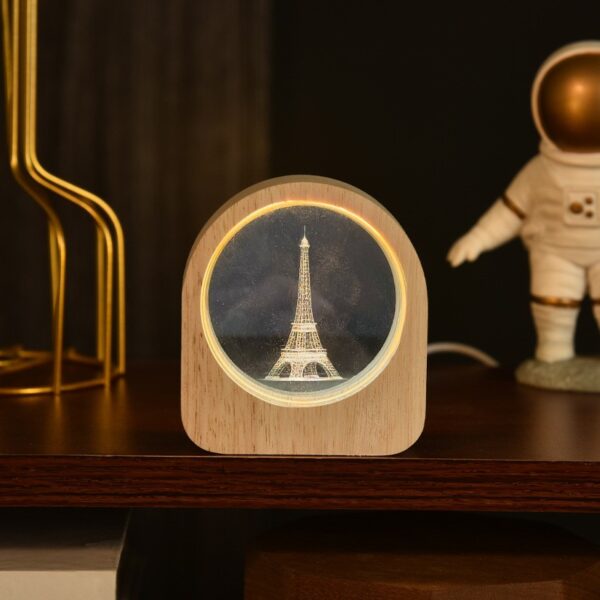 Cristal 3D torre Paris / C-JW2544-E - Imagen 2