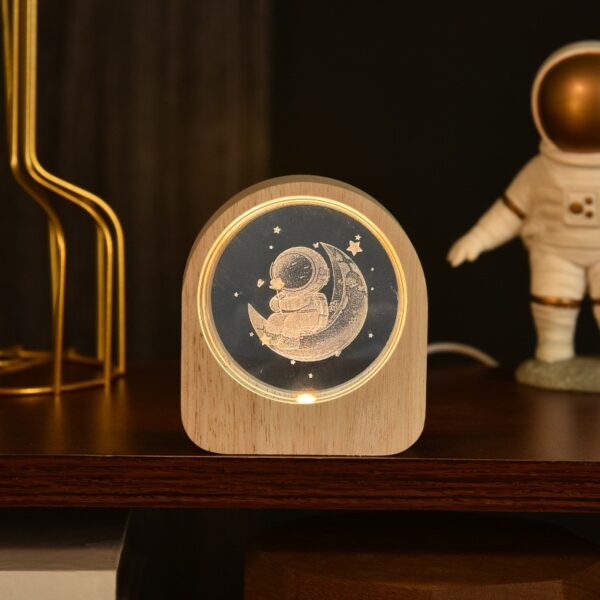 Cristal 3D Astronauta / C-JW2544-A - Imagen 2