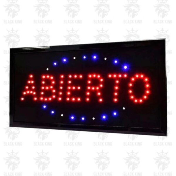 Cartel LED ABIERTO / KS-993